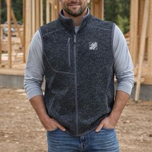 Home Depot Sweater Fleece Vest by Trimark